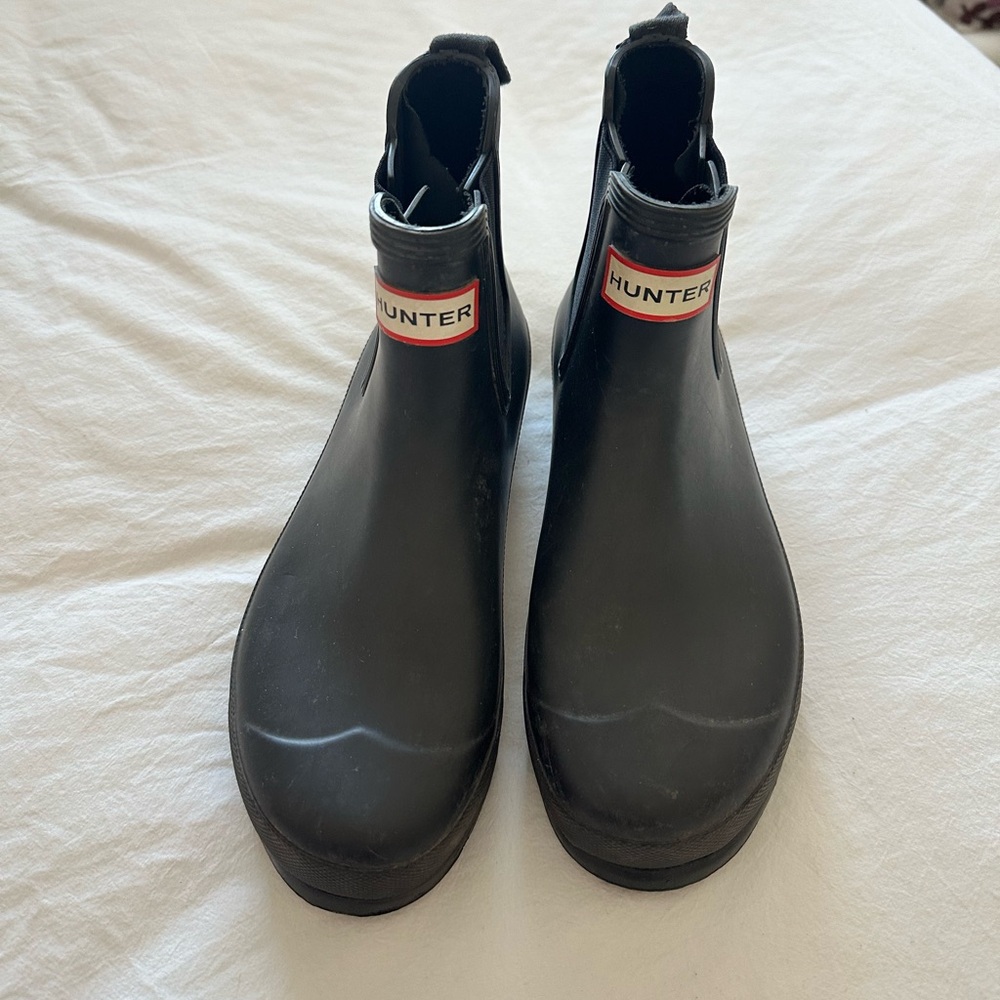 Hunter Black Rain Boots
